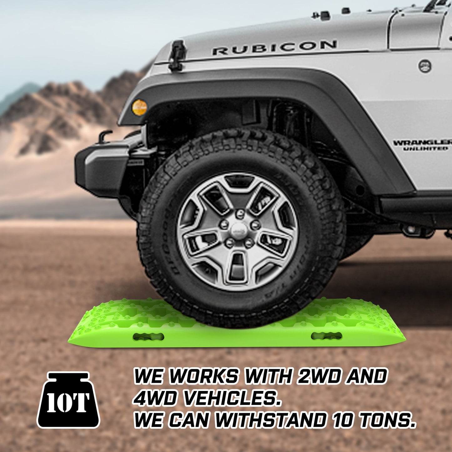 Recovery Tracks 2pc Gen 3.0 - X-BULL Green