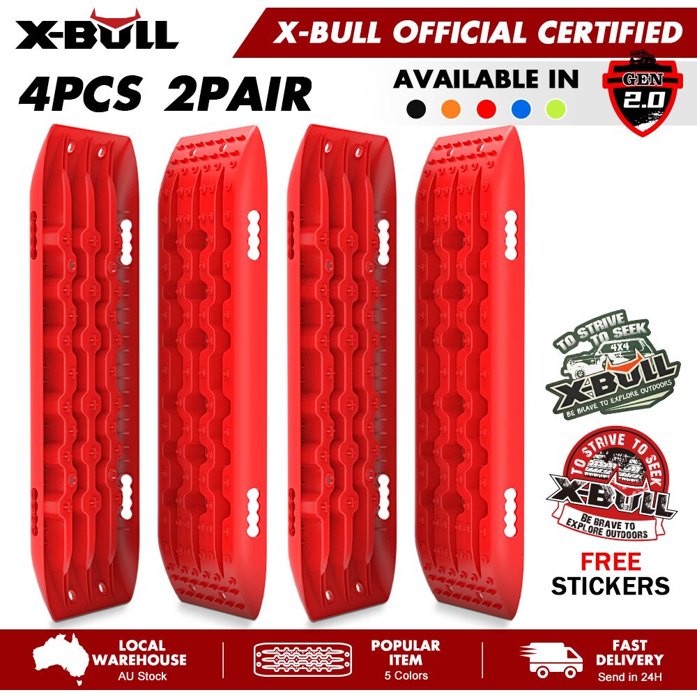 Recovery Tracks Gen 2.0 2 Pair - Red