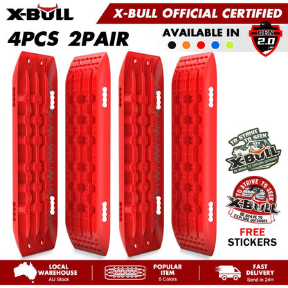 Recovery Tracks Gen 2.0 2 Pair - Red