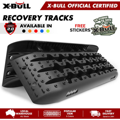 X-BULL Recovery Tracks Gen 2.0 - Black
