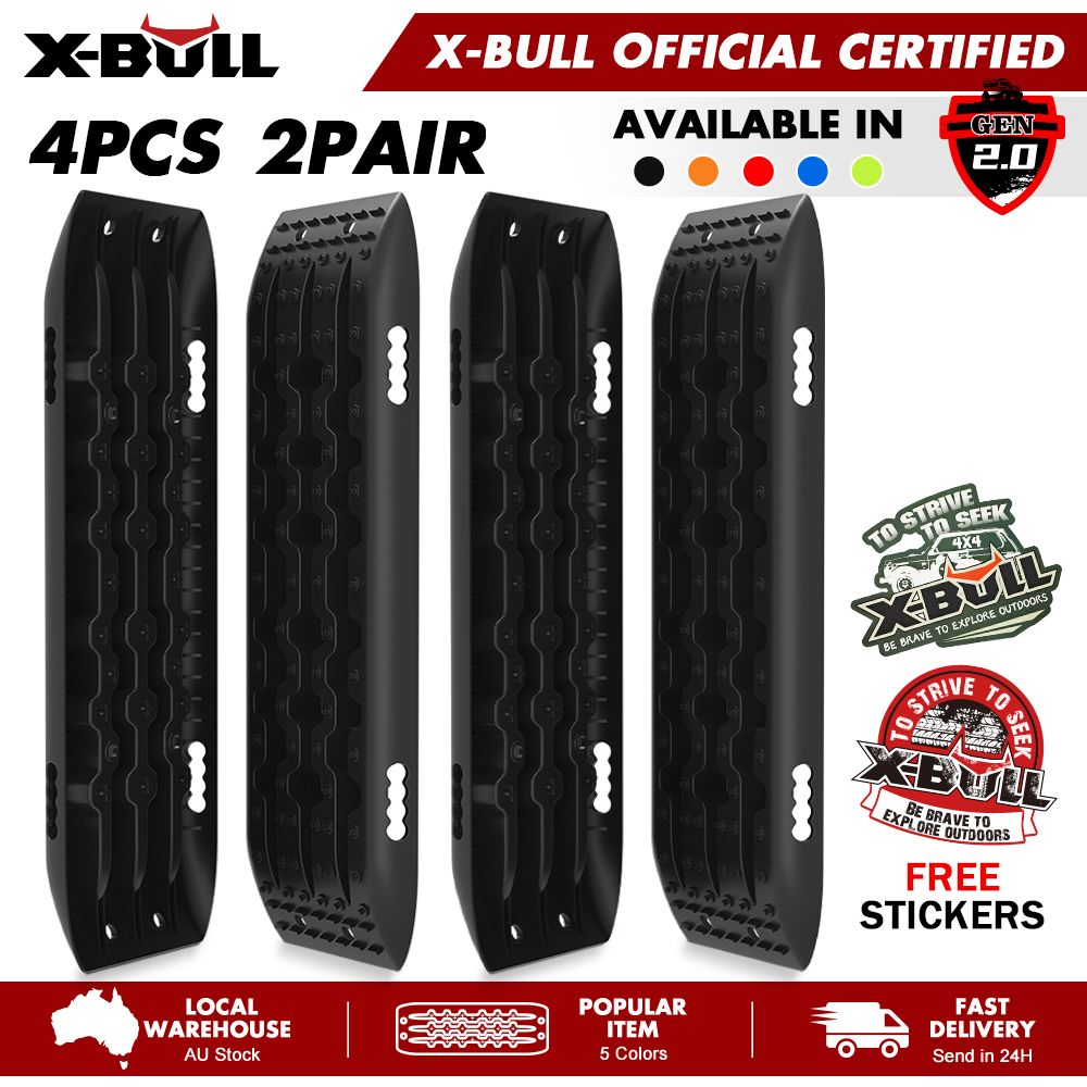 Recovery Tracks 2 Pair Gen 2.0 - X-BULL Black