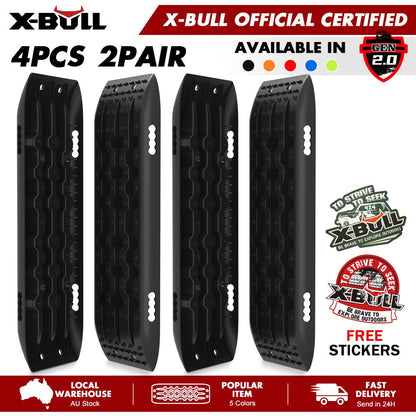 Recovery Tracks 2 Pair Gen 2.0 - X-BULL Black