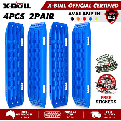 Recovery Tracks 2 Pair Gen 2.0 - X-BULL Blue
