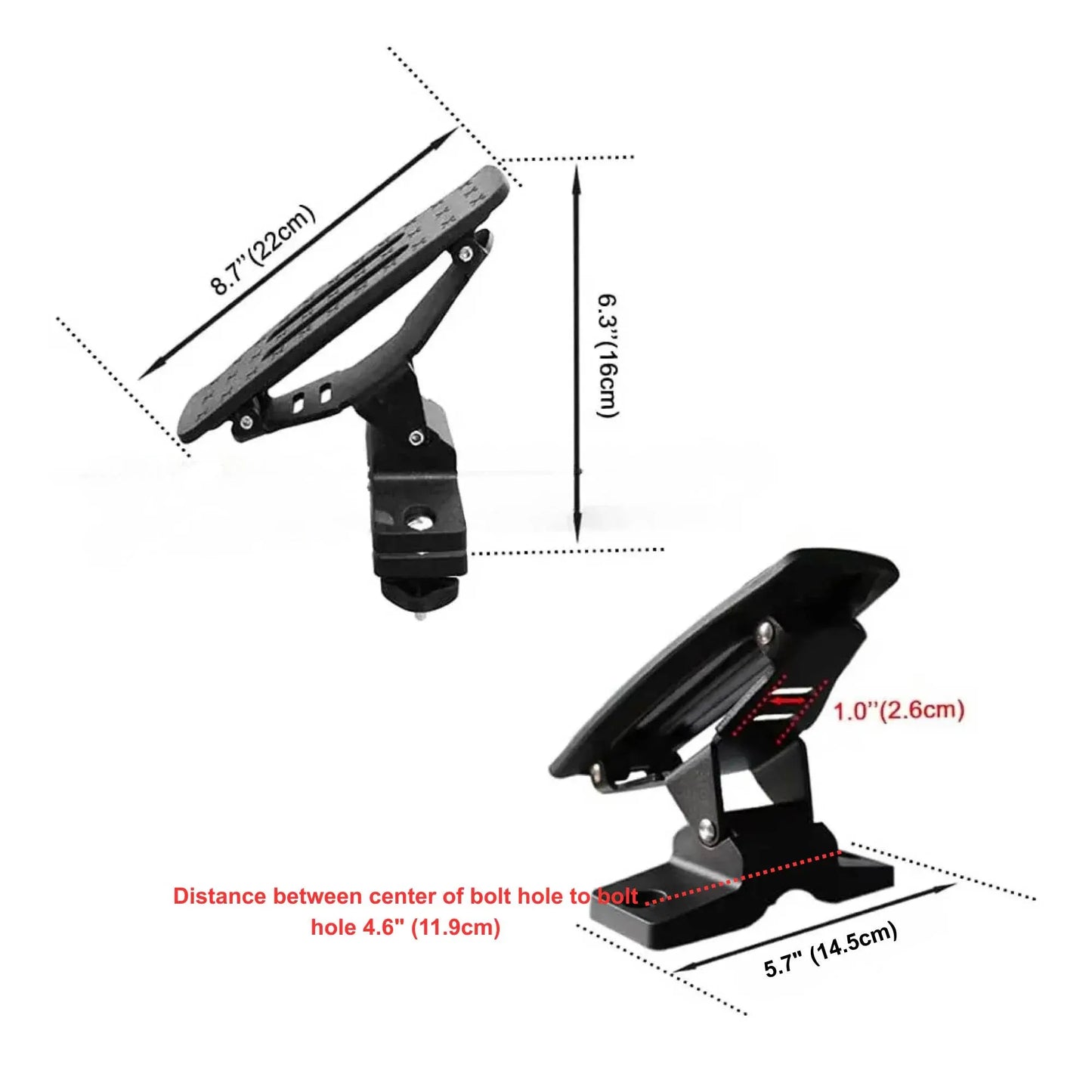 Universal Kayak Roof Rack Saddle Carrier – 75kg