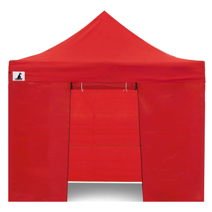 Wallaroo 3x3m Pop-Up Marquee with Walls - Red