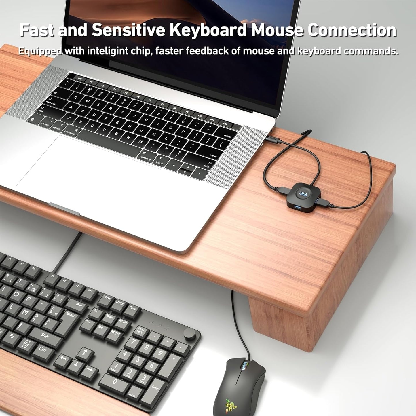 BENFEI 371BK USB-C 4-port USB 3.0 Hub