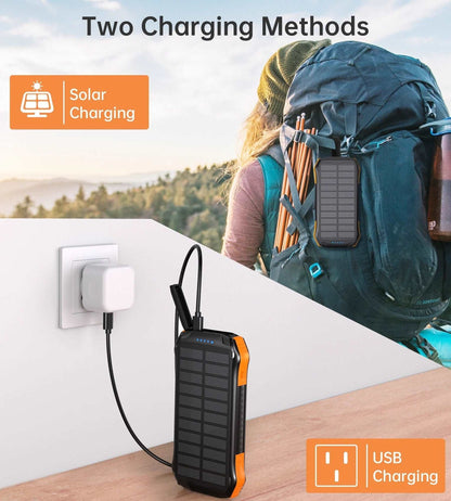 CHOETECH B658 10000mAh Solar Power Bank