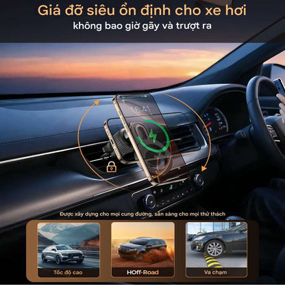Choetech H01005 Magnetic Car Mount 360-dgree Rotation, Telescopic Arm, for SUVs