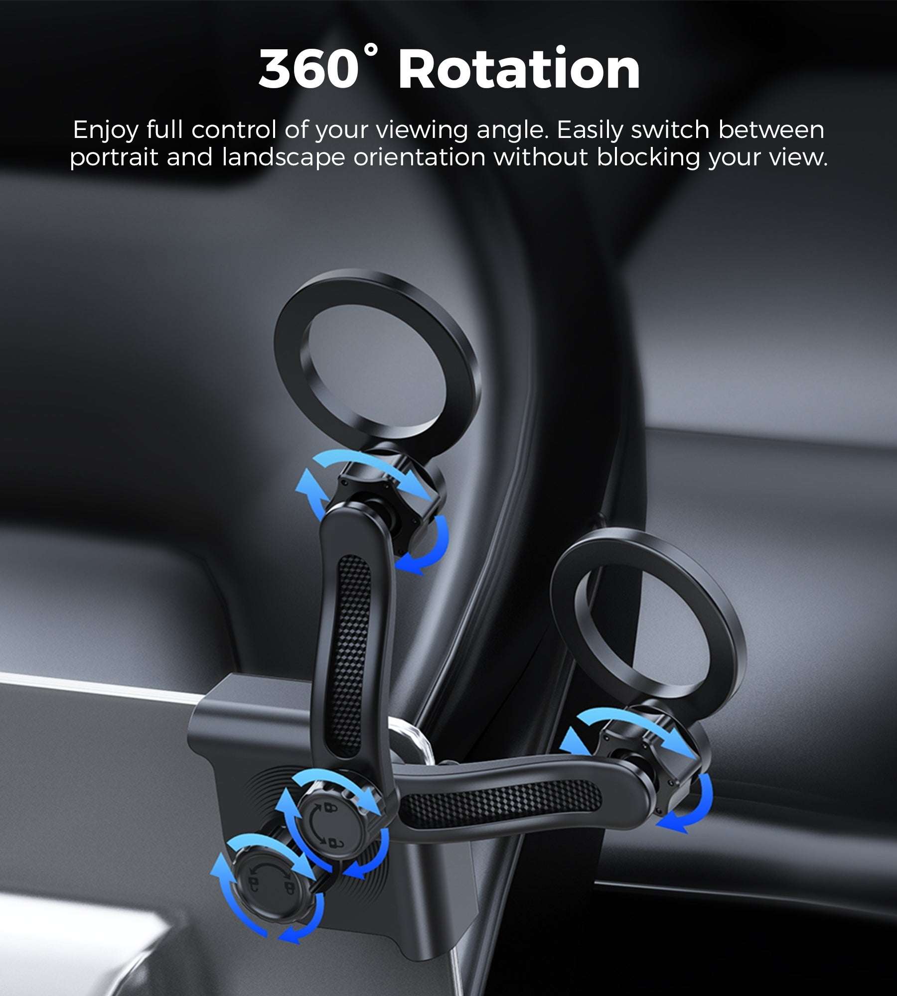 Choetech H090 Car Headrest Tablet & Phone Holder (4.7-10.2 inch)