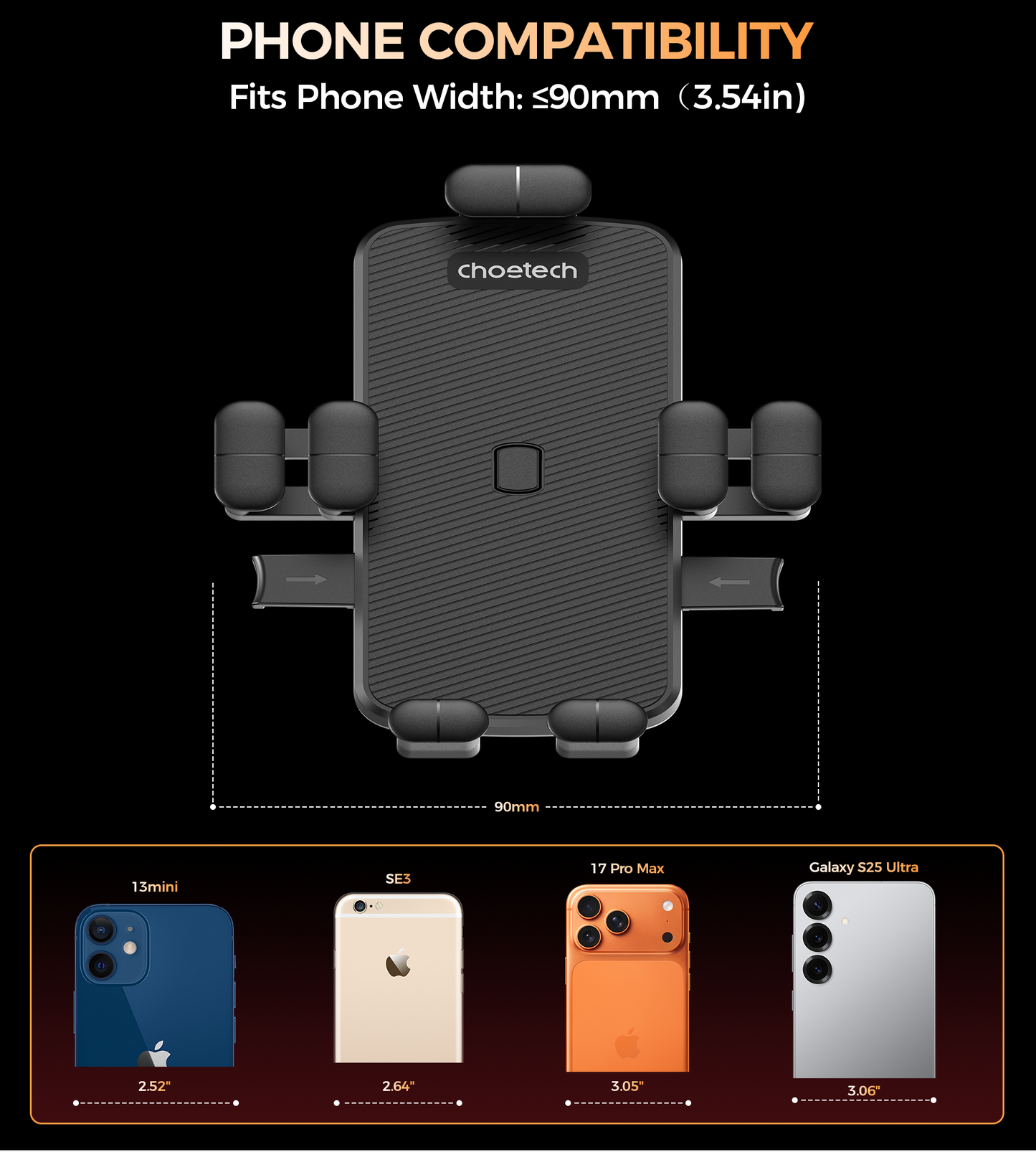 Choetech H092 Cycling Phone Holder Bike Handlebar Mount