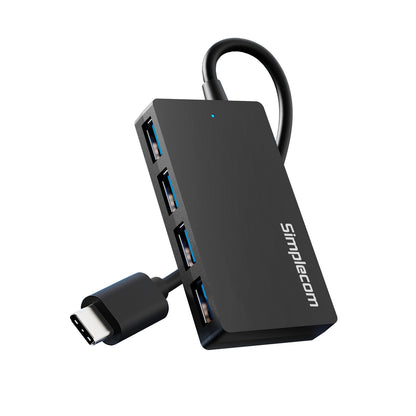 Simplecom CH350 SuperSpeed USB-C to 4-Port USB-A Hub USB 3.2 Gen1