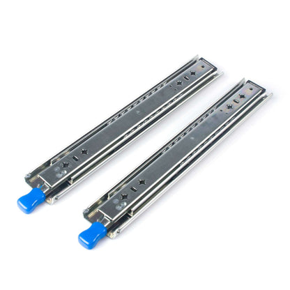 14in Pair 150KG Capacity Heavy Duty Drawer Slides Rails Runners Locking Ball Bearing - Just Camp | Best Value Outdoor & Camping Store in Australia