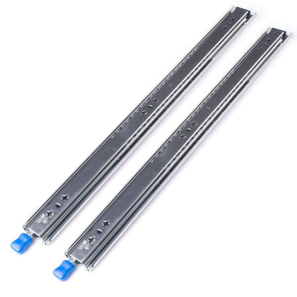 24in Pair 150KG Heavy Duty Drawer Slides Rails Runners Locking Ball Bearing - Just Camp | Best Value Outdoor & Camping Store in Australia