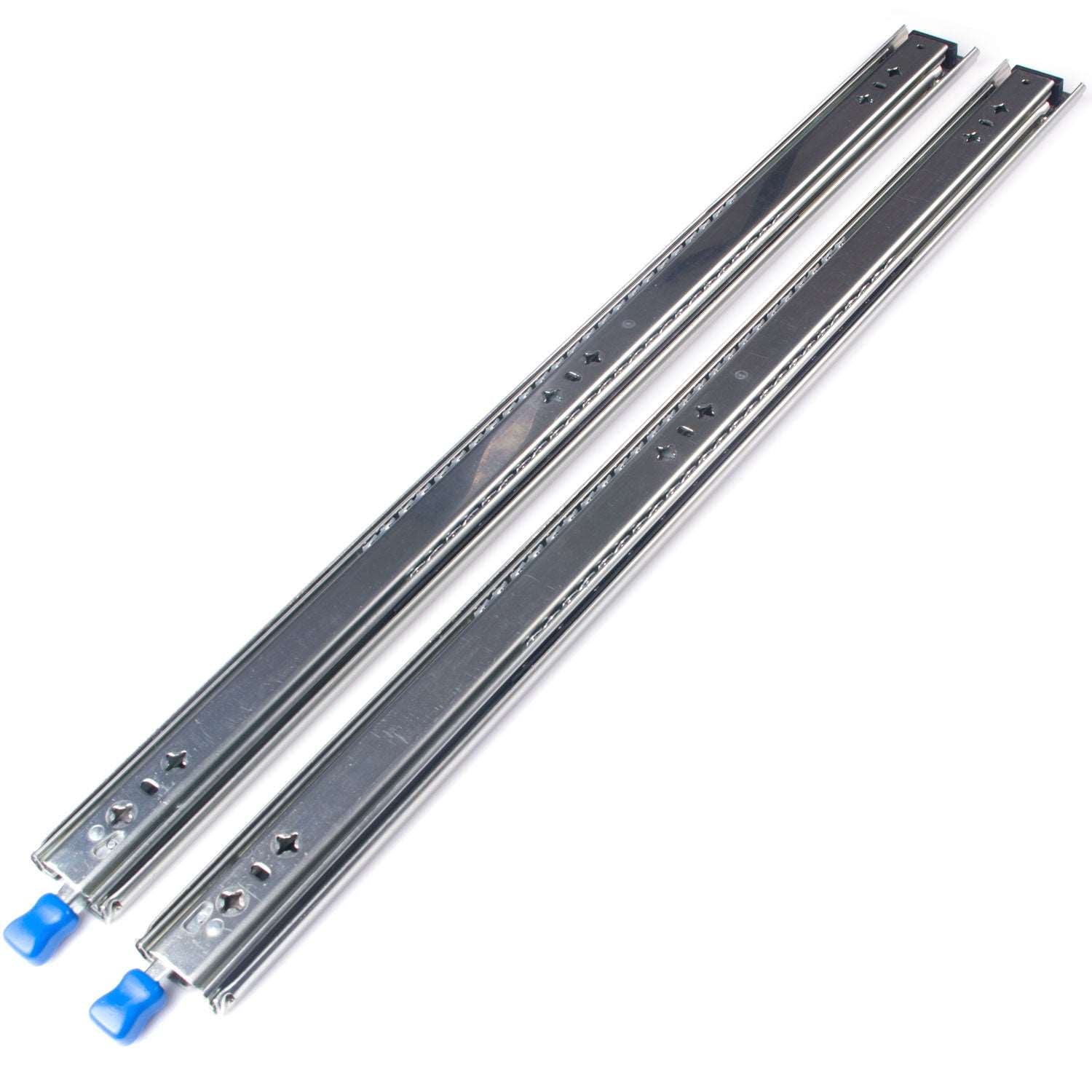 28in Pair 150KG Heavy Duty Drawer Slides Rails Runners Locking Ball Bearing - Just Camp | Best Value Outdoor & Camping Store in Australia