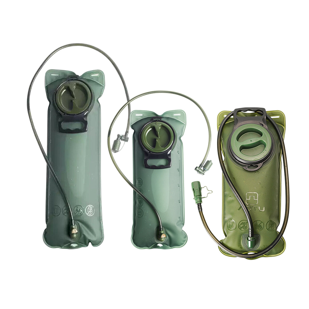 Hydration Bladder Water Bag 2L 2.5L 3L Outdoor Hiking Camping Cycling Pack - 2.5L