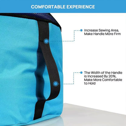 Hose Storage Bag Caravan Camping RV Cable Water Hose Electrical Cords Organizer - Blue