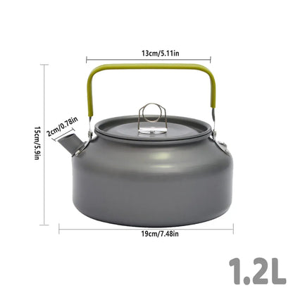 1.2L Aluminium Camping Kettle