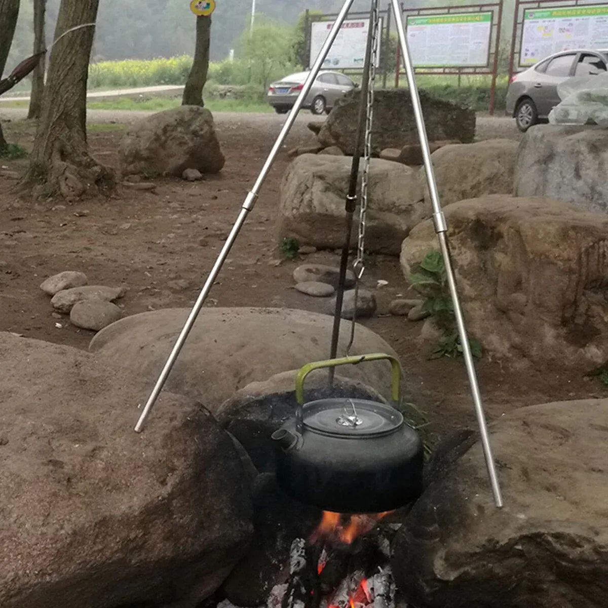1.2L Aluminium Camping Kettle