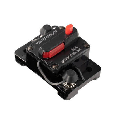 Waterproof Car Circuit Breaker Fuse Reset 30-300A AMP 12V-48V DC Car Boat IP67 - 30A