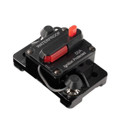 Waterproof Car Circuit Breaker Fuse Reset 30-300A AMP 12V-48V DC Car Boat IP67 - 30A