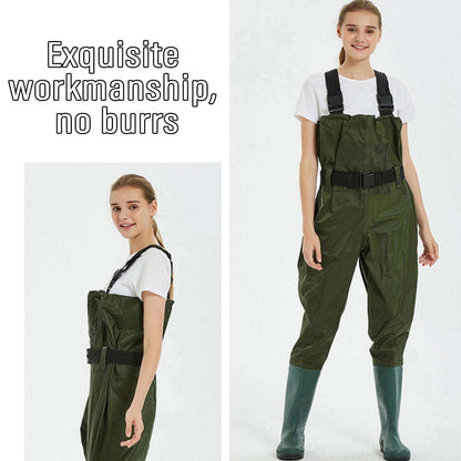 Waterproof Ultra Light Breathable Wading Pants Nylon Half Length Gear - Black-46