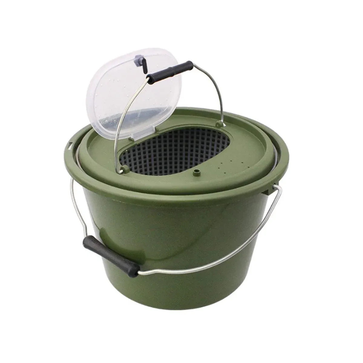 Double-Layer Live Fish Bucket – Medium