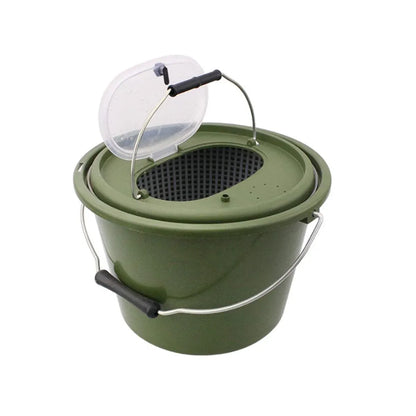 Double-Layer Live Fish Bucket – Medium