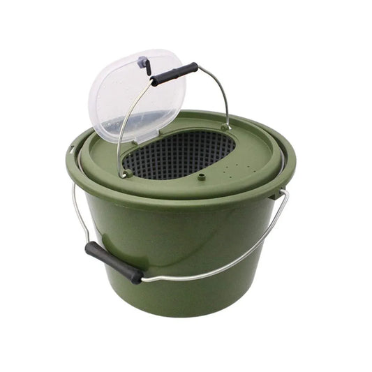 Double-Layer Live Fish Bucket – Medium