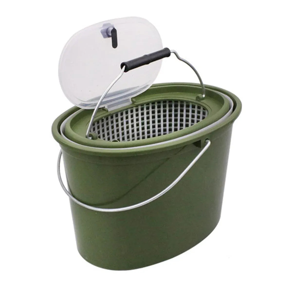 Portable Live Fish Bucket – Ventilated Small