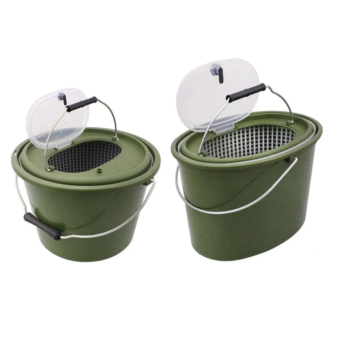 Portable Live Fish Bucket – Ventilated Small