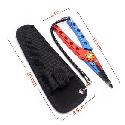 Aluminium Fishing Pliers – Hook Remover & Line Cutter