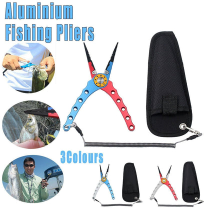Aluminium Fishing Pliers – Hook Remover & Braid Cutter