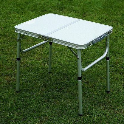 Folding Outdoor Table – Lightweight Aluminium 60x45cm