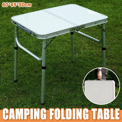 Folding Outdoor Table – Lightweight Aluminium 60x45cm