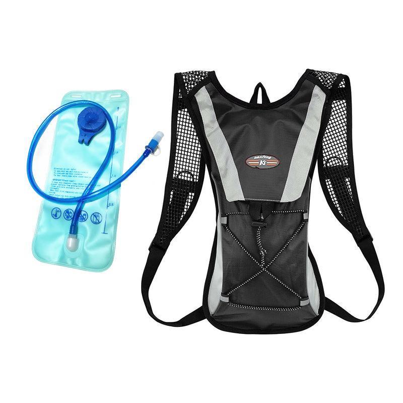 Hiking Camping Cycling Running Hydration Pack Backpack Bag + 2L Water Bladder Au - Orange
