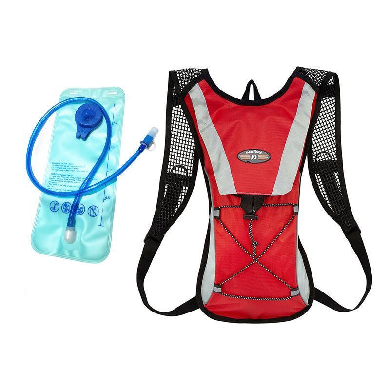 Hiking Camping Cycling Running Hydration Pack Backpack Bag + 2L Water Bladder Au - Pink