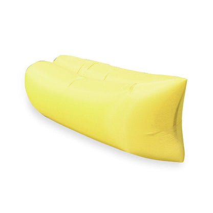 Fast Inflatable Lazy Lounge Air Sofa Bed Camping Beach Hangout Sleeping Bag - Purple