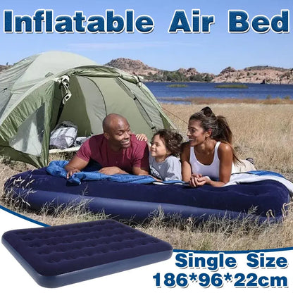 King Size Inflatable Airbed with Built-In Pump