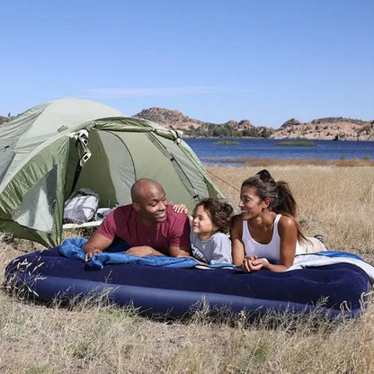 King Size Inflatable Airbed with Built-In Pump