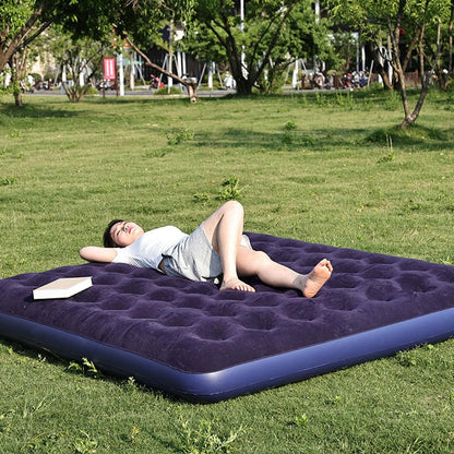 King Size Inflatable Airbed with Built-In Pump