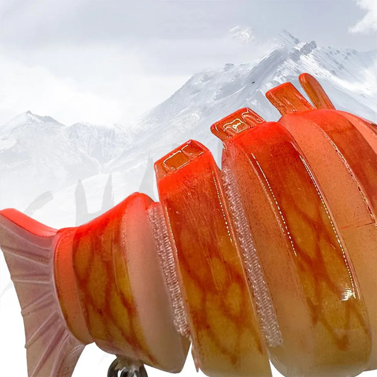 5-Piece Multi-Jointed Hard Body Fishing Lure Set