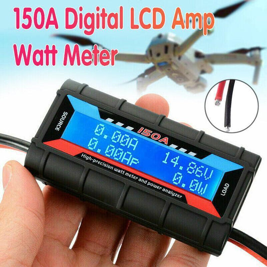 150A Digital Watt Meter Power Analyser for Solar & Caravan