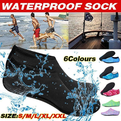 Slip-On Neoprene Water Shoes – Camo Blue M