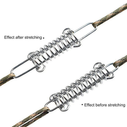 Tent Spring Wind Rope Buckles - 10 Pair