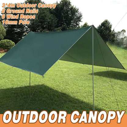 Portable Outdoor Camping Canopy Tent Sun Shelter Shade for Picnic Beach Events