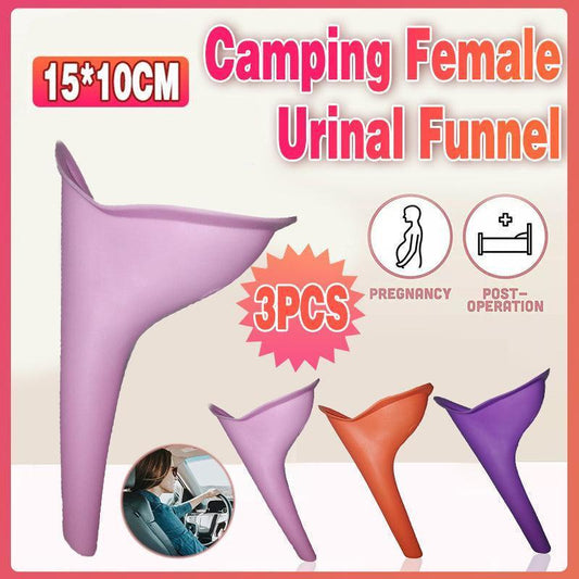 Female Camping Urinal Funnels 3 Pack