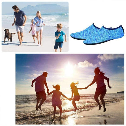 Slip-On Neoprene Water Shoes – Blue S