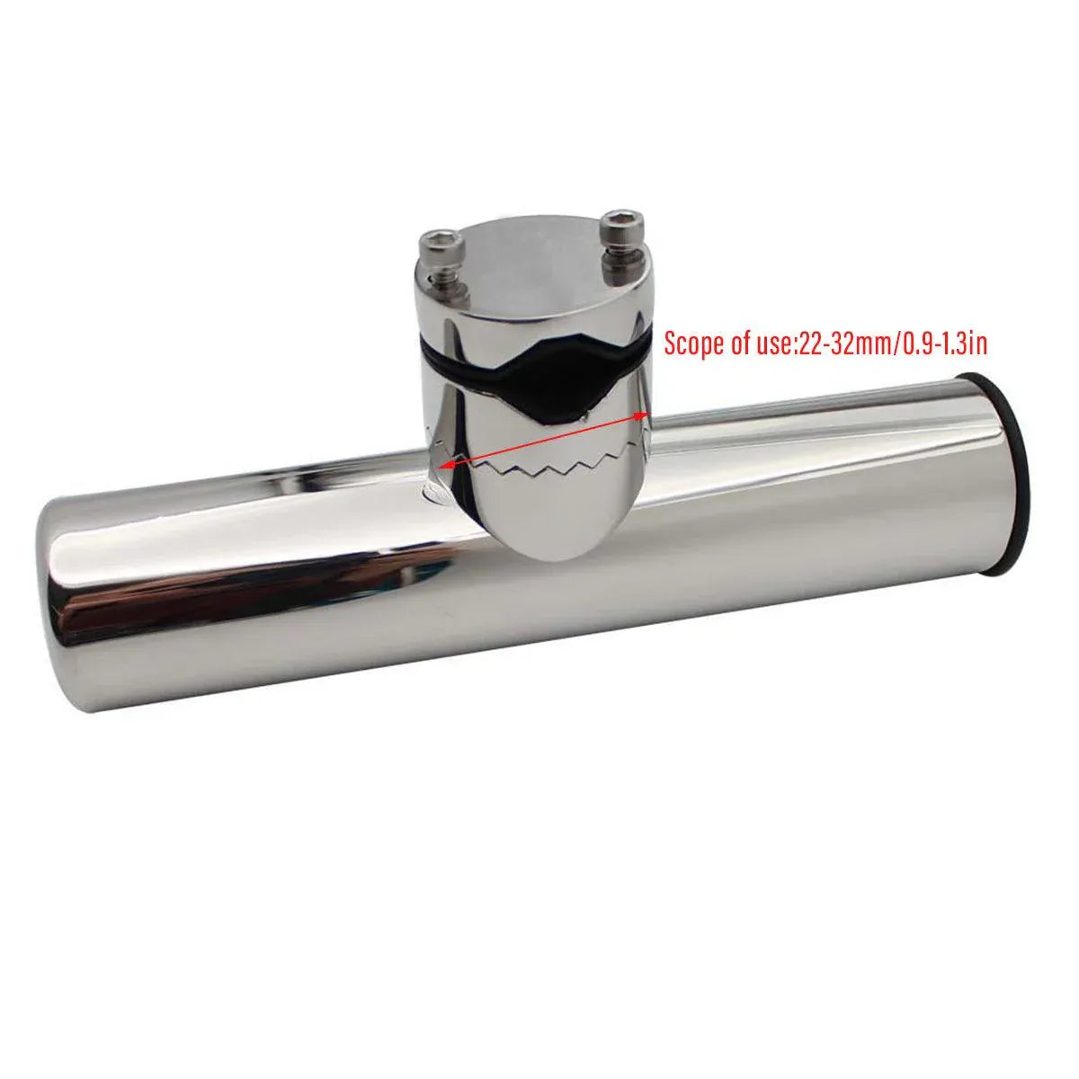 316 Stainless Steel Clamp-On Rod Holder – 360°