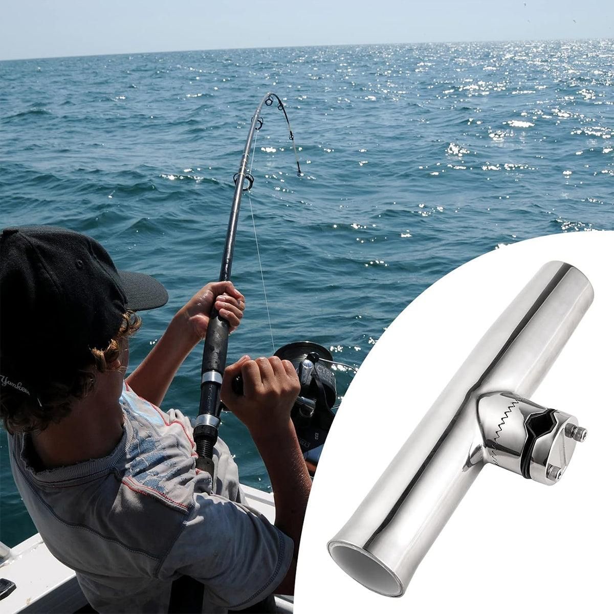 316 Stainless Steel Clamp-On Rod Holder – 360°