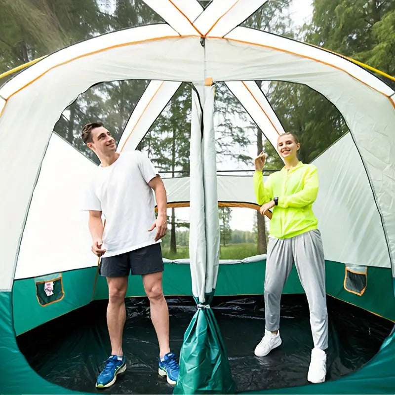 Tasman 3–5 Person Camping Tent | Green